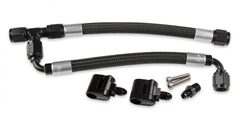 LS Steam Tube Kit W/ Black Pro-Lite 350 Hose GM LS Steam Tube Kit W/Black Pro-Lite 350 Hose Fits Most Engines W/ Hi-Ram Intake Manifold & Other Intakes W/ Room Underneath for the Earls Billet Swivel Adapters and an Hose Holley