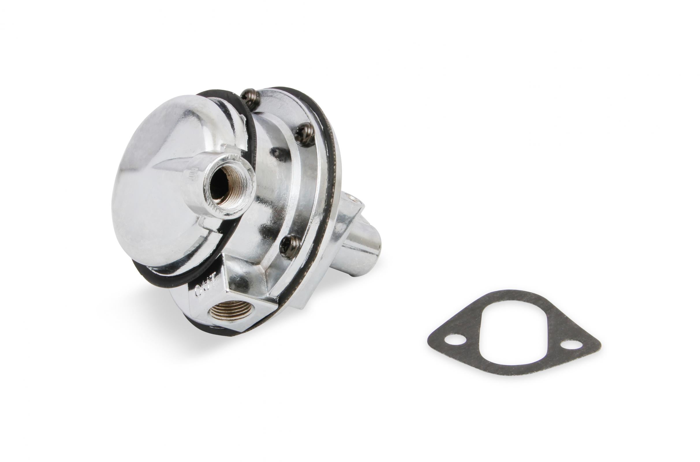 130+ GPH Mechanical Fuel Pump Street/strip Carbureted Applications Fits Small Block Chevy V8s Compatible with Gasoline Holley