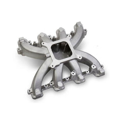 Single Plane Carbureted Intake GM LS3/L92 Carbureted Single Plane Intake Manifold Fits All GM LS Gen III or IV Engines Equipped with LS3/L92 Style Rectangular Port Cylinder Heads Holley