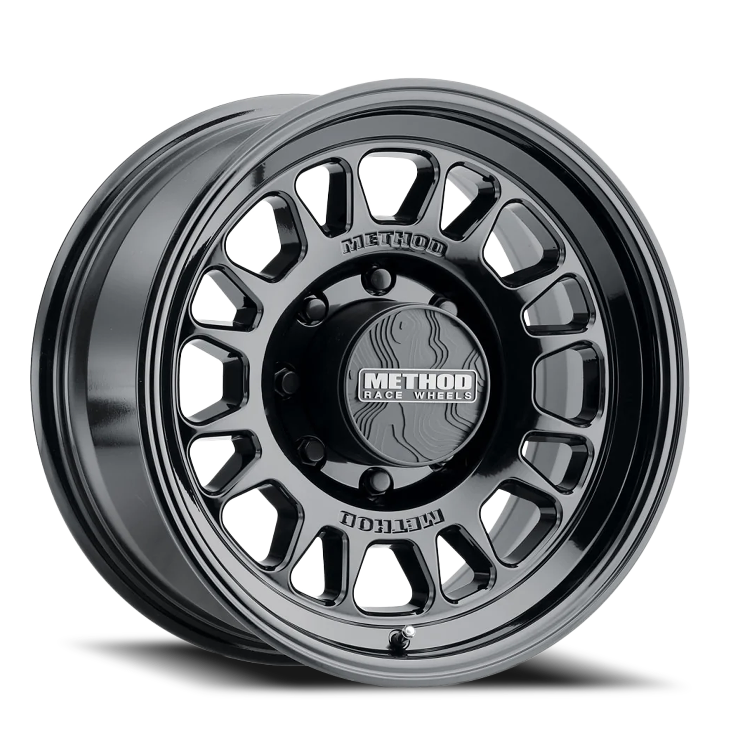 Aluminum Wheels 18x9 MR318 Bolt Pattern 8 On 180 Offset 18 Lip Size 1.89 Gloss Black GB Method