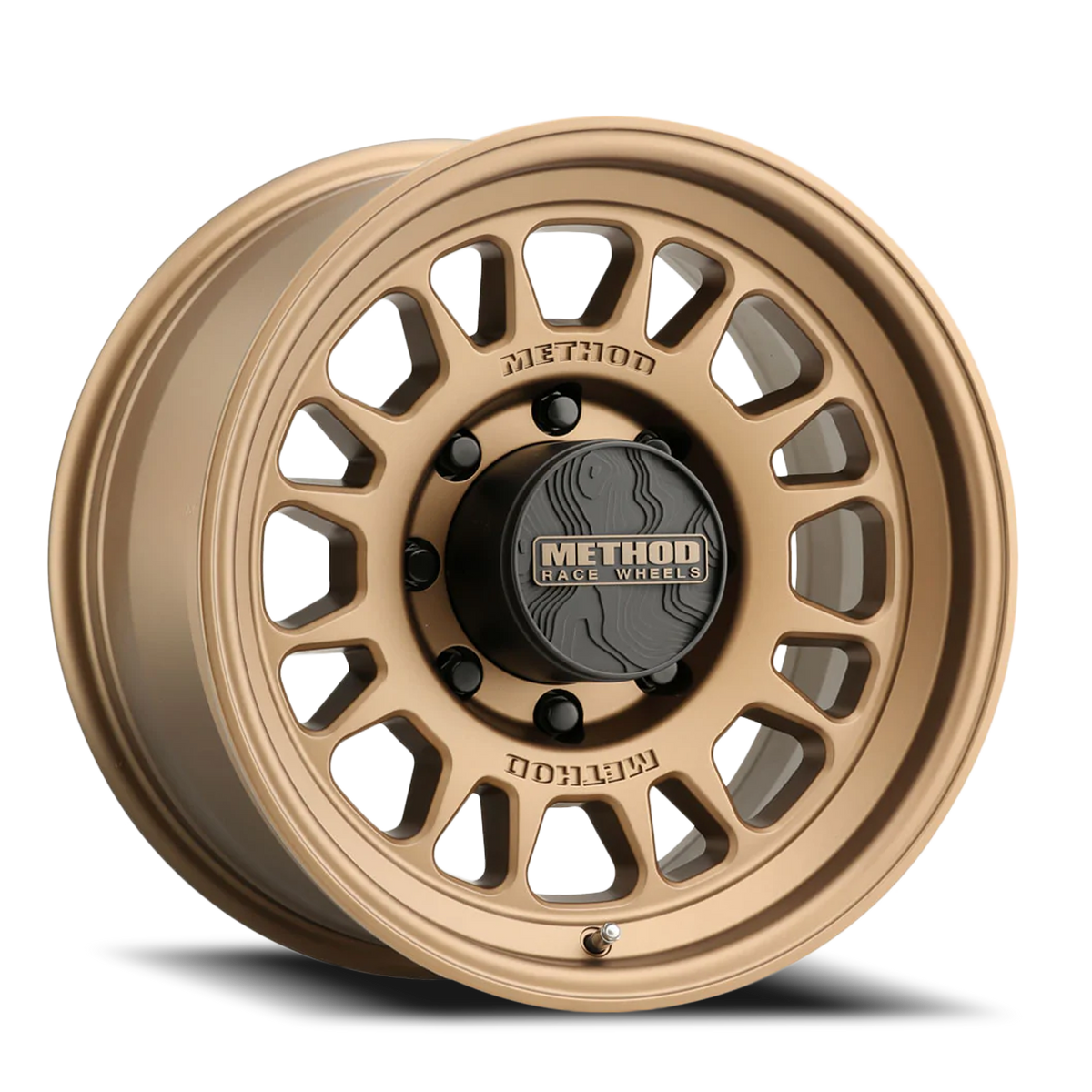 Aluminum Wheels 18x9 MR318 Bolt Pattern 8 On 180 Offset 18 Lip Size 1.89 Method Bronze BZ Method
