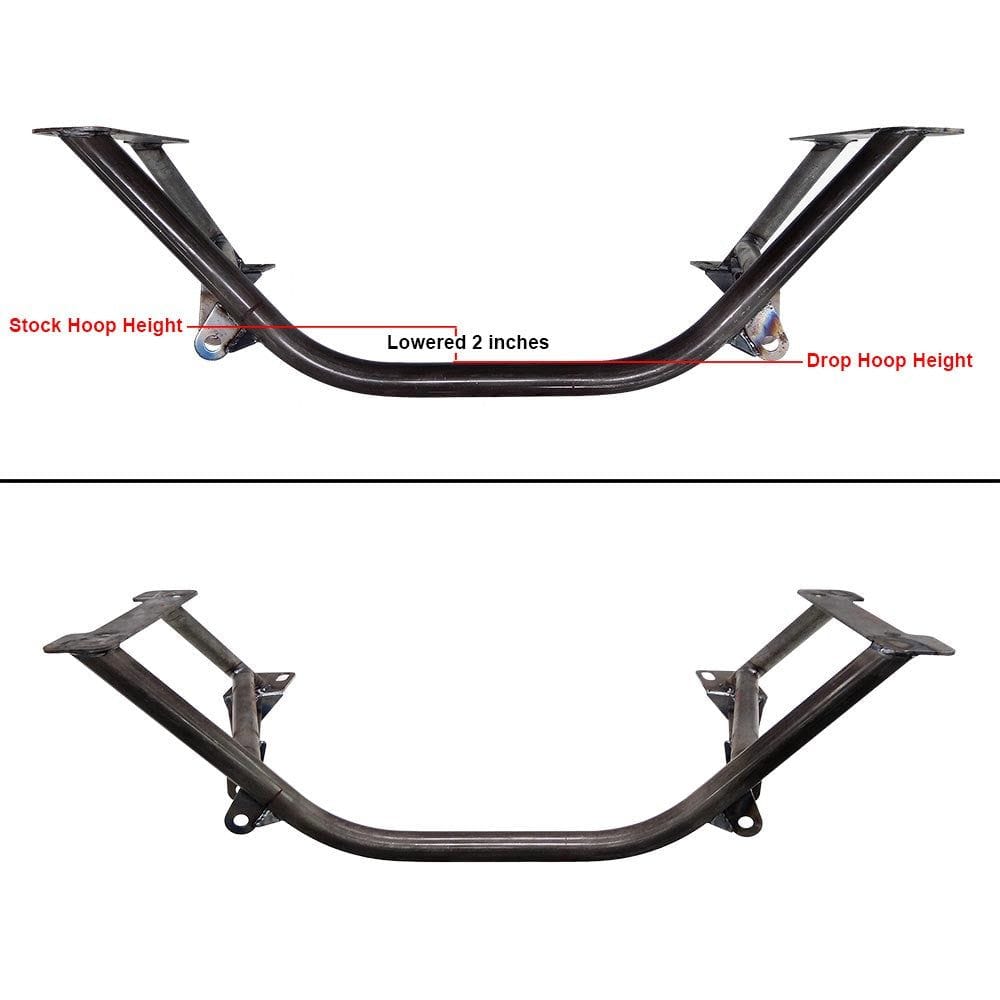 Chrome Moly Tubular K-Member Drop Hoop  (fits 79-04 Mustang) UPR