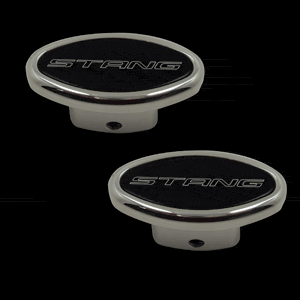 Billet Clothes Hanger Billet "Stang" Insert (fits 79-09 Mustang) UPR