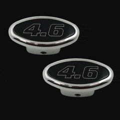 Billet Clothes Hanger Kit 4.6 Logo (fits 79-09 Ford Mustang) UPR