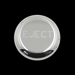 Billet 'Eject' Logo Power Point Plug (fits 79-09 Mustang) UPR