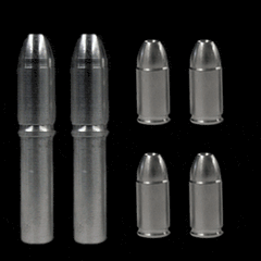 Billet Bullet Valve Stem & Door Pin Package (fits 79-14 Mustang) UPR