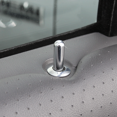Billet Stock Style Door Pin & Bezel Kit (fits 79-04 Ford Mustang) UPR