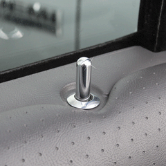 Billet Stock Style Door Pin & Bezel Kit (fits 79-04 Ford Mustang) UPR
