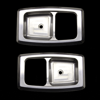 Billet Door Handle Bezels (fits 79-93 Ford Mustang) UPR