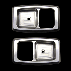 Billet Door Handle Bezels (fits 79-93 Ford Mustang) UPR