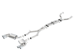 Borla 16-17 Camaro 6.2L ATAK Catback w/ Dual Tips (NPP) Dual Split Rear Exit - additional view 2