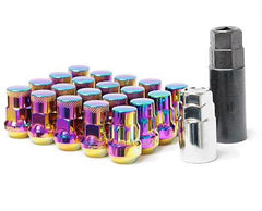 Wheel Mate Muteki SR35 Close End Lug Nuts w/ Lock Set - Black 12x1.50 35mm - 32926BP Photo - Primary