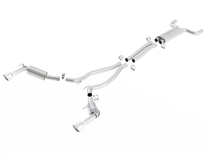 Borla 14-15 Chevy Camaro SS / ZL1 SS Single Catback Exhaust System w/ Single Rear Exit - additional view