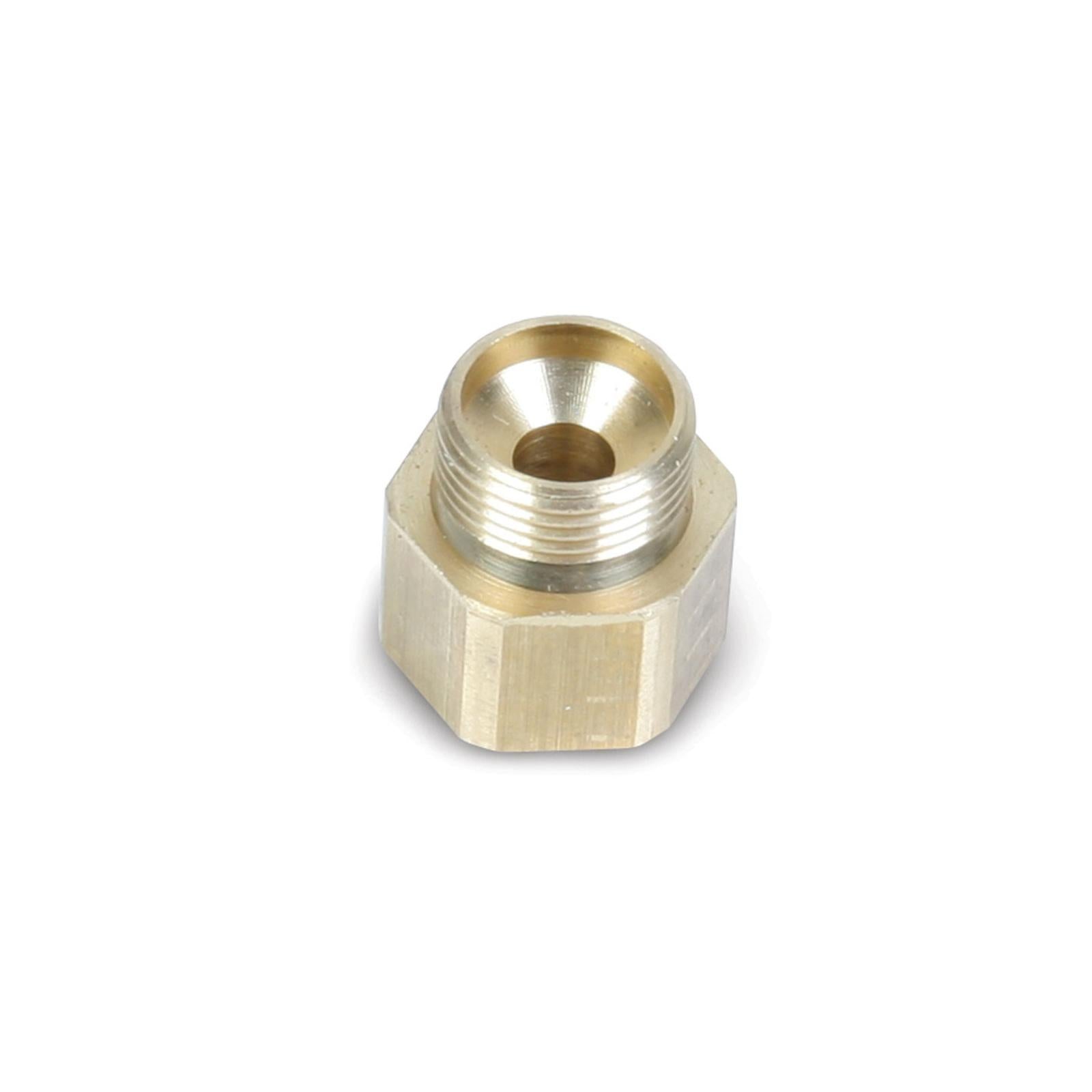 Inverted Flare Fitting Tube 5/16 Thread 9/16-24 (A) X 1/2-20 (B) Holley