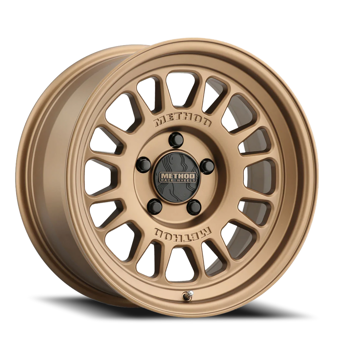 Aluminum Wheels 18x9 MR318 Bolt Pattern 5 On 150 Offset 18 Lip Size 1.61 Method Bronze BZ Method