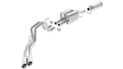 Borla 10-12 Ford F-150 Raptor 6.2L V8 2/4WD AT Touring SS Catback Exhaust - additional view