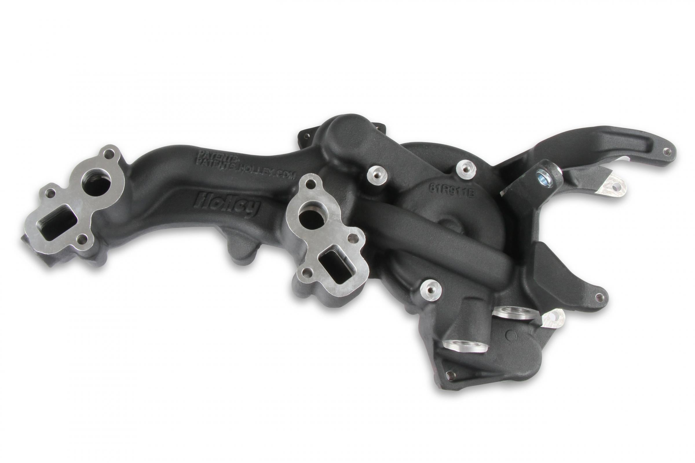 Manifold-Bracket Kit, LT4 WET-Black Bracket Kit GM LT4 Wet System Holley