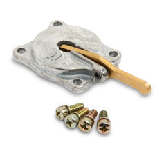 Accelerator Pump Cover 30cc W/ Lever and Screws, Polished Holley