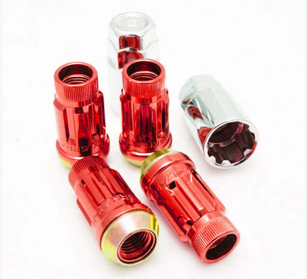 Wheel Mate Mutkei SR45R Lock Set 12x1.25 Red (4pcs) - 34937R User 1
