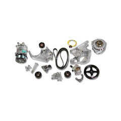 LS/LT High-Mount Complete Accessory Drive Kit Includes SD508 A/C Compressor, Alternator, P/S Pump, Tensioner, Belt, & Pulleys Holley