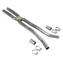Flowmaster Resonator Delete Scavenger X-Pipe 18-23 Mustang GT