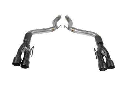 Flowmaster Outlaw Black Tip Axleback With Valves 18-23 Mustang GT