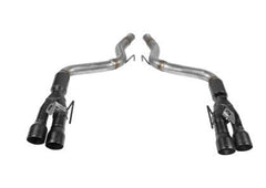 Flowmaster Outlaw Black Tip Axleback With Valves 18-23 Mustang GT