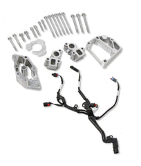 Installation Kit for GM Gen V LT Accessory Drive Installation Kit for GM Gen V LT Accessory Drive Allows Use of High Mount LS Accessory Drive Systems on LT Engine Requires the Use of an LS Water Pump and LT Truck Damper Spacing Holley
