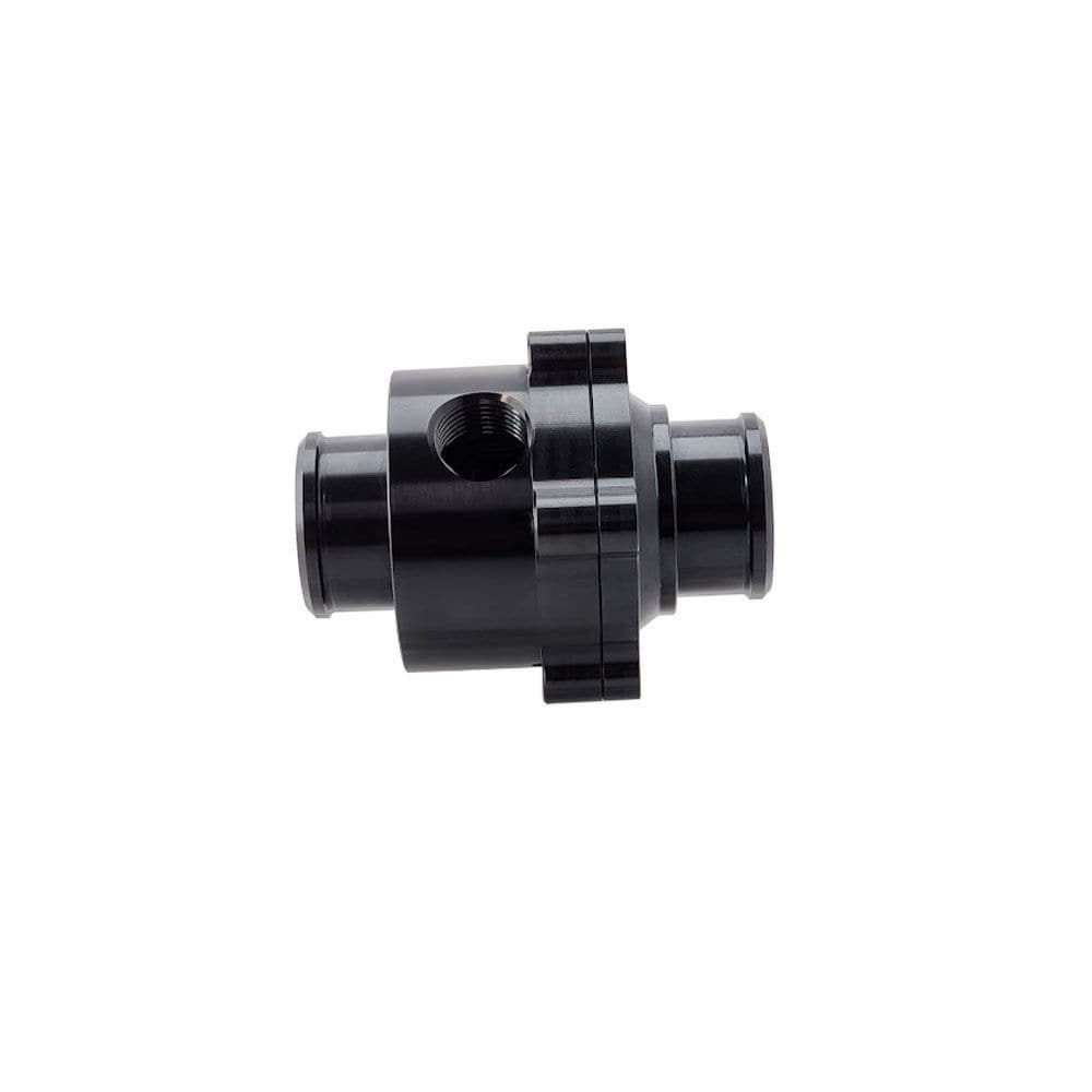 Billet Inline Thermostat Housing & Bypass Sensor Port 1.5" Hose (fits Ford Modular Coyote) UPR