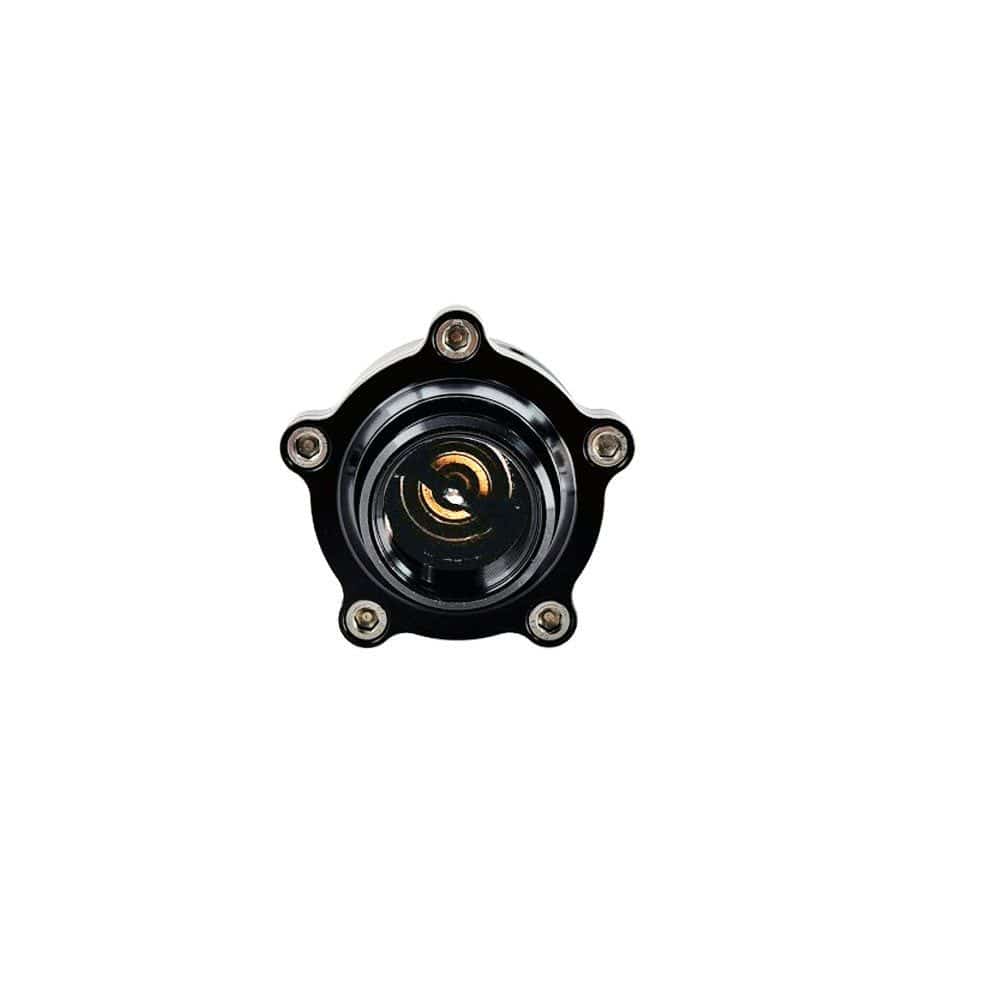 Billet Inline Thermostat Housing & Bypass Sensor Port 1.5" Hose (fits Ford Modular Coyote) UPR