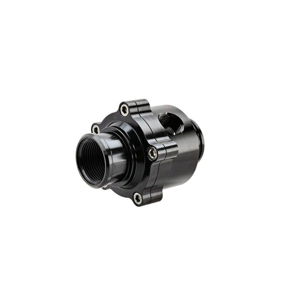Billet Inline Thermostat Housing & Bypass Sensor Port 1.5" Hose (fits Ford Modular Coyote) UPR