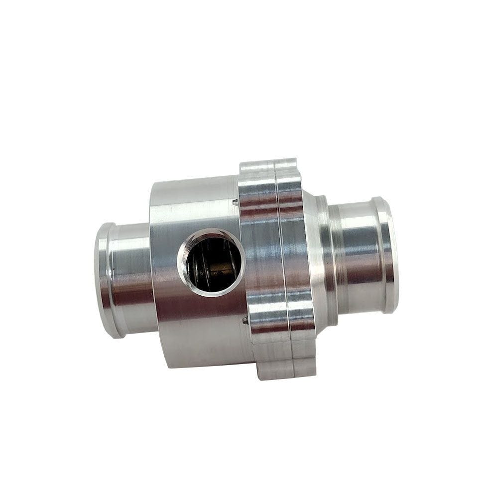Billet Inline Thermostat Housing & Bypass Sensor Port 1.5" Hose (fits Ford Modular Coyote) UPR