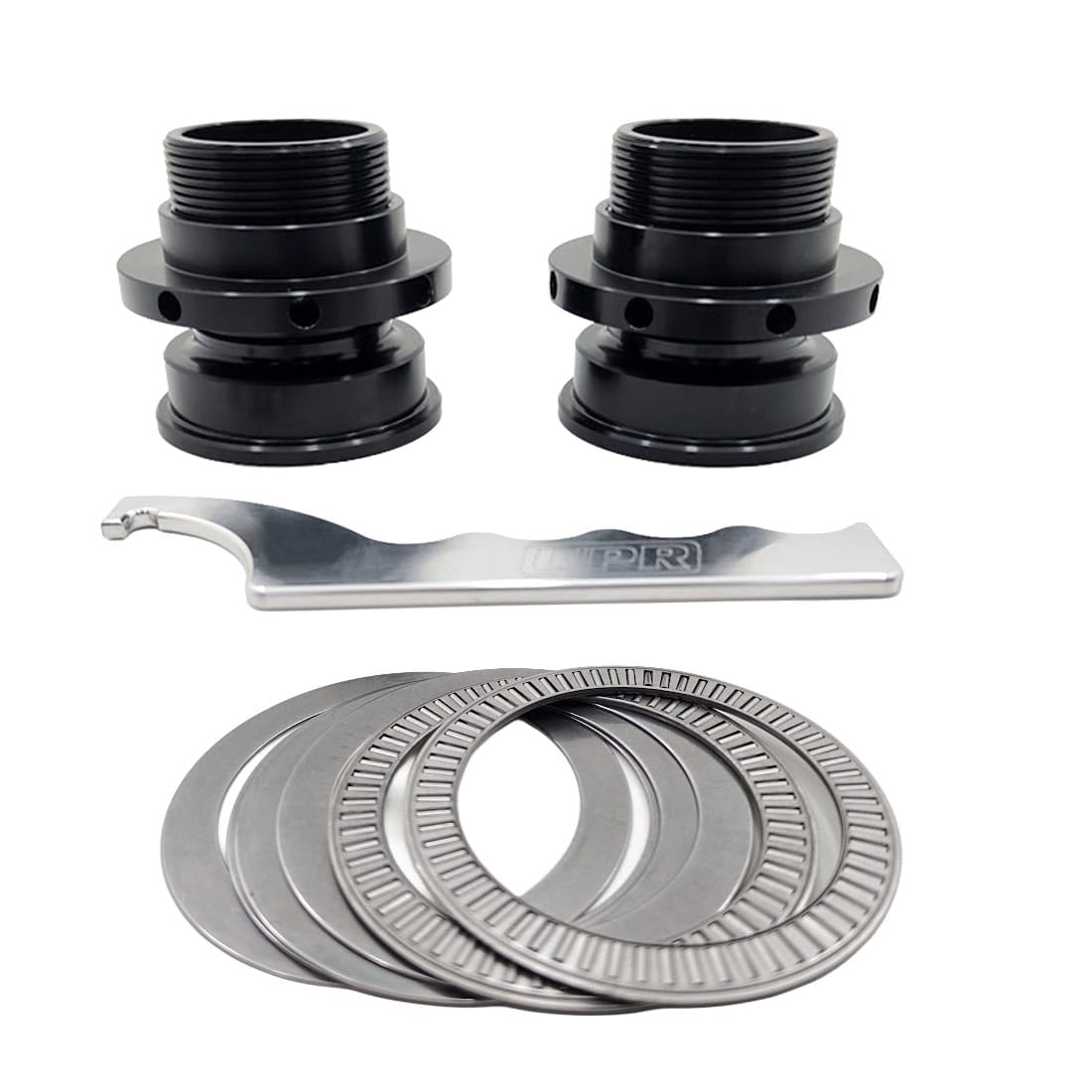 Billet Lowering Rear Ride Height Adjuster Kit (fits 05-14 Mustang) UPR