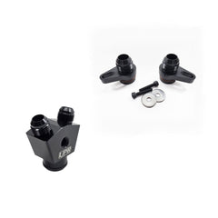 UPR Front Cylinder Head Coolant Fittings & Y Block (fits 96-12 4.6 5.4 DOHC Modular Engines)
