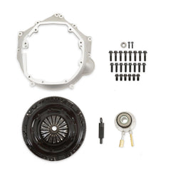 Complete Transmission Installation Kit 6-Bolt LS Engine to T-56 / Magnum Everything You Need to Connect a 6-Bolt LS Engine to a Tremec T-56 or Magnum Transmission Holley