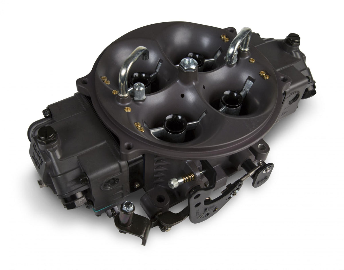 Gen 3 Marine Ultra Dominator Carburetor 1050 CFM 4500 Mechanical Secondaries Hard Core Gray Gasoline Holley