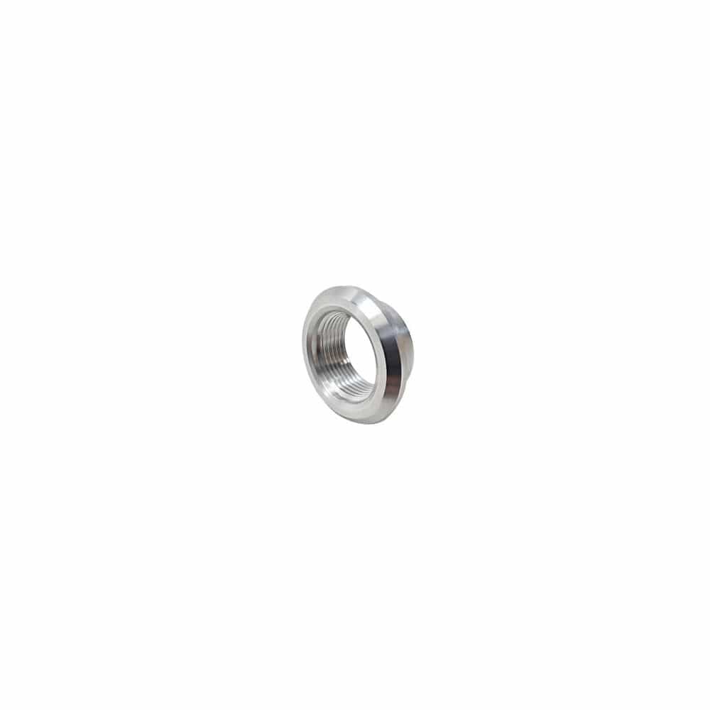 8AN ORB Female Weld Bung Aluminum Stepped