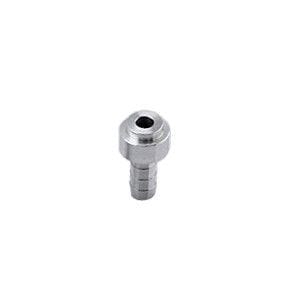1/4" Barb Weld Bung Aluminum Stepped