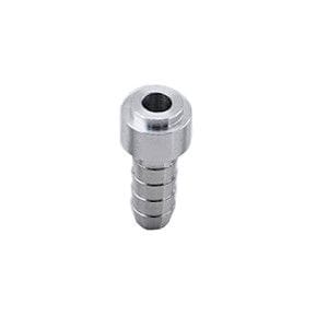 3/8" Barb Weld Bung Aluminum Stepped
