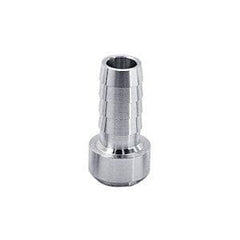 1/2" Barb Weld Bung Aluminum Stepped