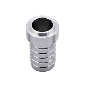 7/8" Barb Weld Bung Aluminum Stepped