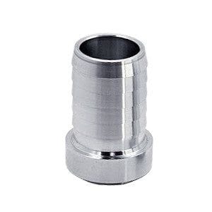 1" Barb Weld Bung Aluminum Stepped