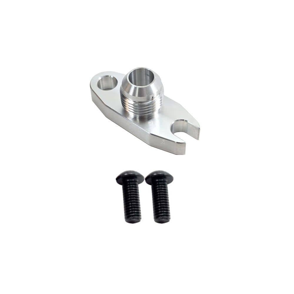 T3 T4 T6 Mid Frame Oil Drain Flange 10AN with Crowfoot & O-Ring