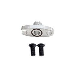 T3 T4 T6 Mid Frame Oil Drain Flange 10AN with Crowfoot & O-Ring