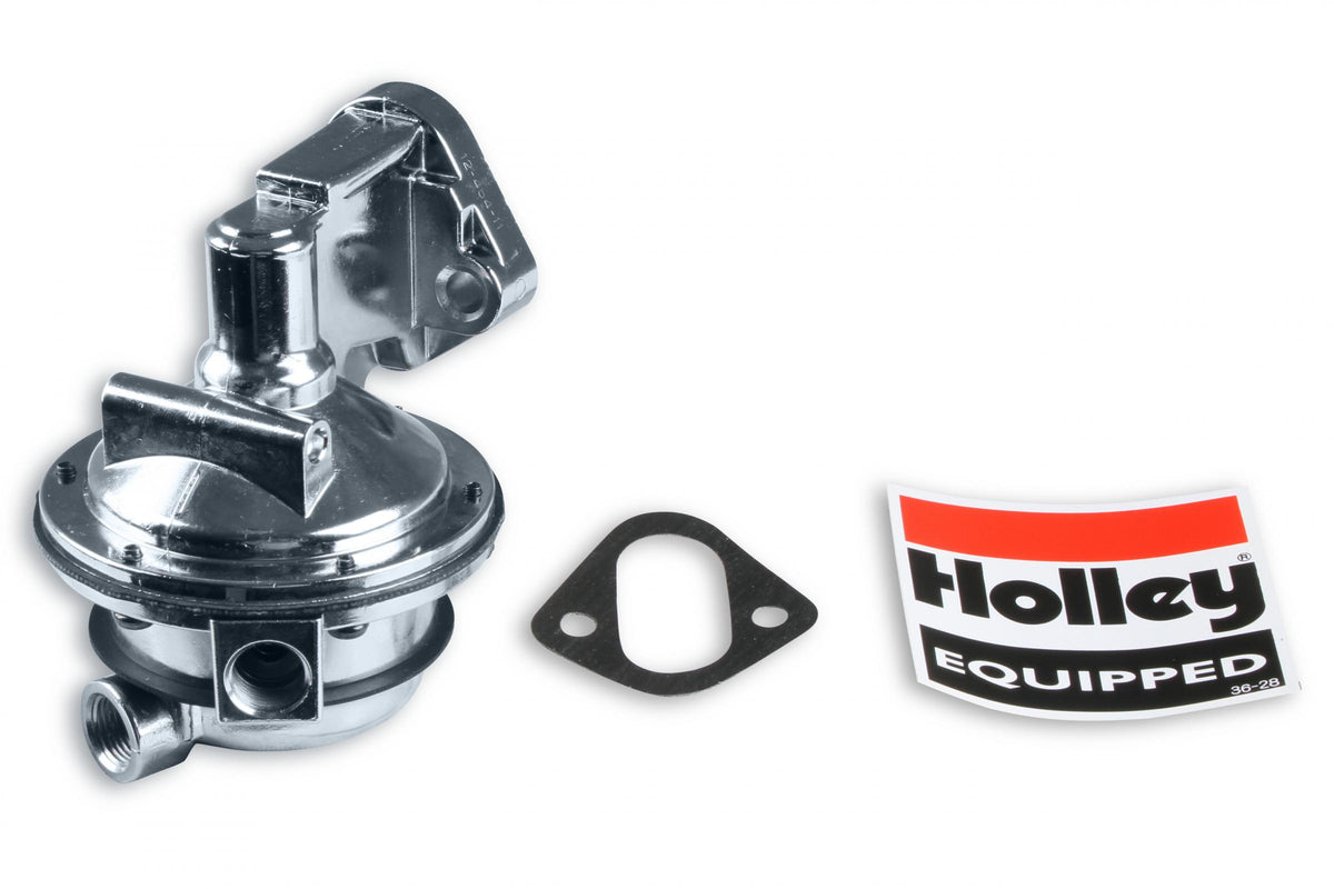 170+ GPH Mechanical Fuel Pump Street/strip Carbureted Applications Fits Big Block Chevy V8s Compatible with Gasoline Holley