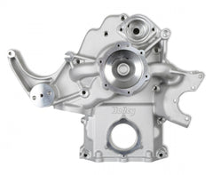 Replacement Timing Cover for Gen III Hemi Mid-Mount Accessory Drive System Non VVT Natural Cast Finish Holley