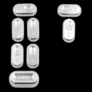 Billet Window Switch Kit (fits 87-93 Ford Mustang) UPR