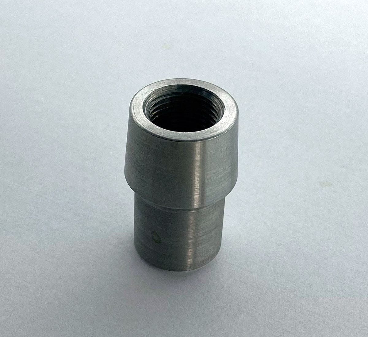Tube End Adapter Weld Bung 5/8-18 Right Hand for 1" x .095" Tubing
