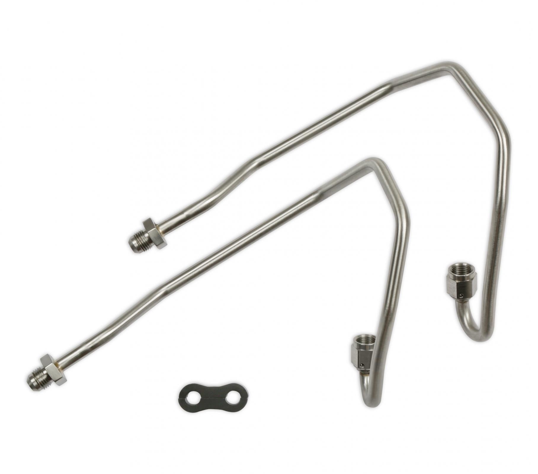Power Steering Hardline Kit 1967-1976 Mopar A-Body with Borgeson Power Steering Box & BH23104 Headers Holley