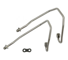 Power Steering Hardline Kit 1967-1976 Mopar A-Body with Borgeson Power Steering Box & BH23104 Headers Holley